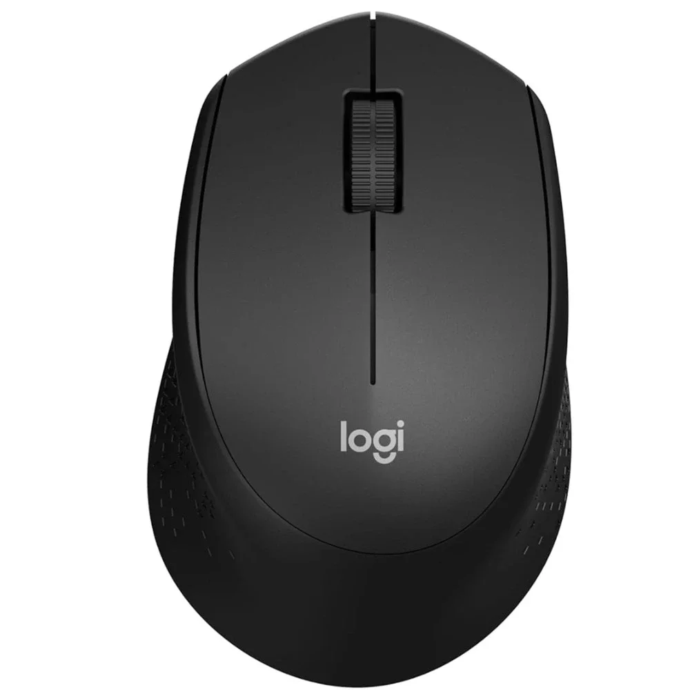Logitech M330 Silent Wireless Mouse 2.4GHz w/ USB Receiver - Quiet, Lightweight